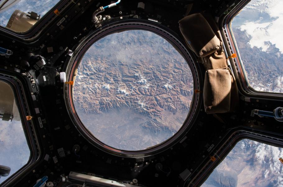Výhled z paluby ISS