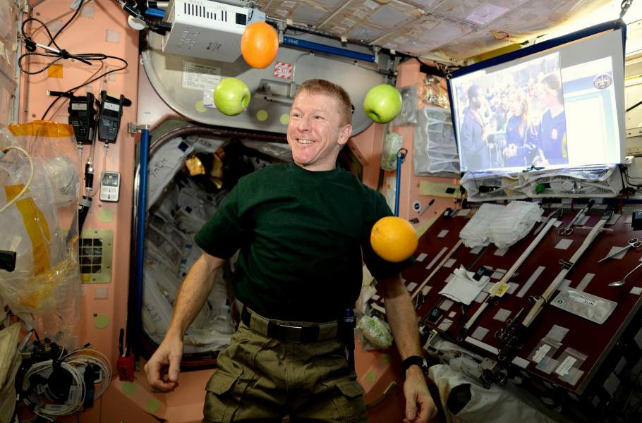 Čerstvý džus na ISS